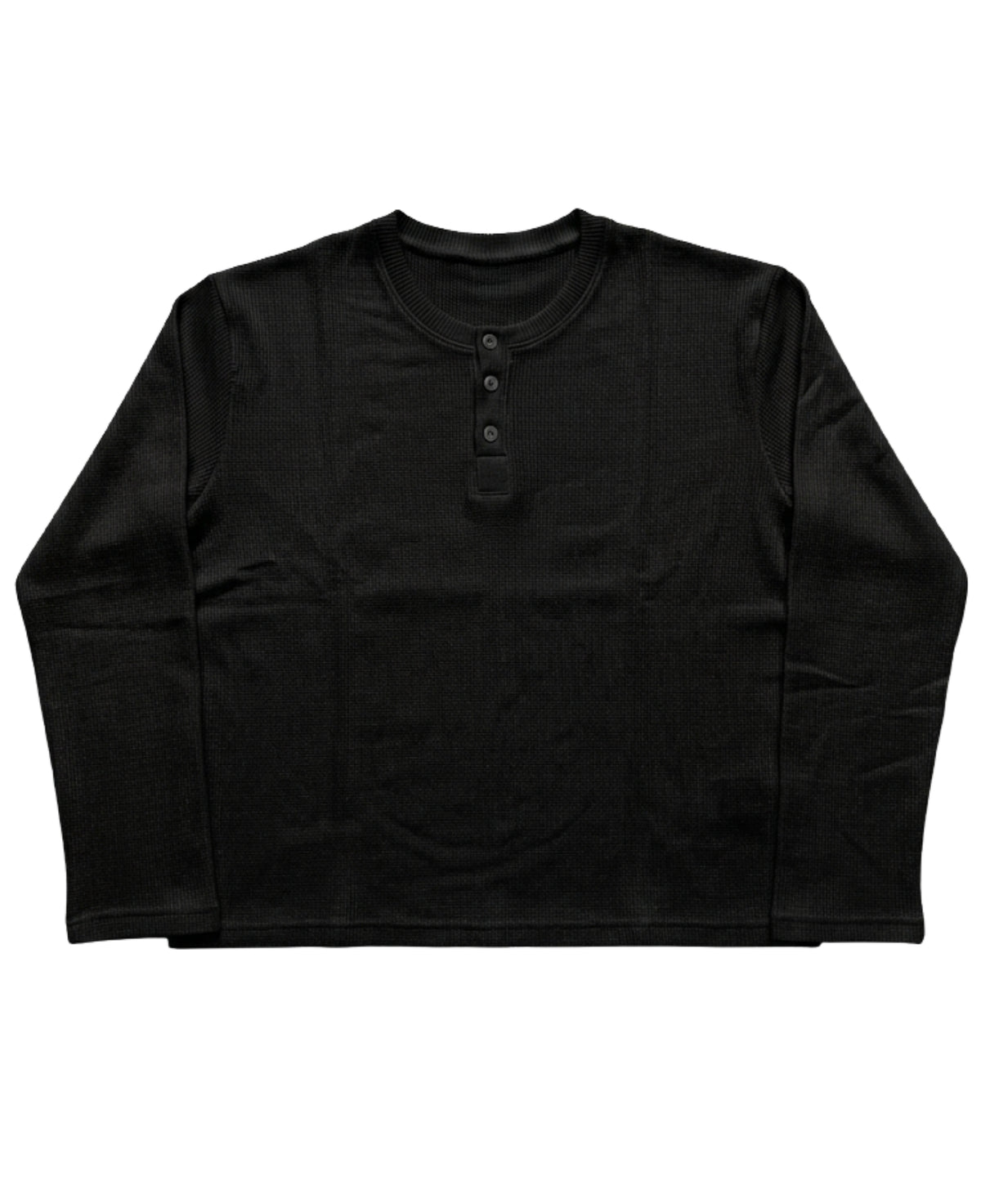 Black Henley — front