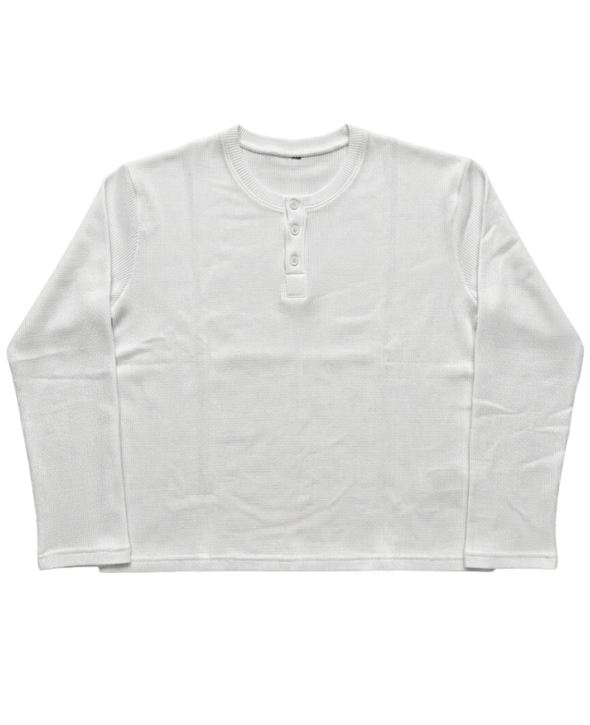 White Henley — back