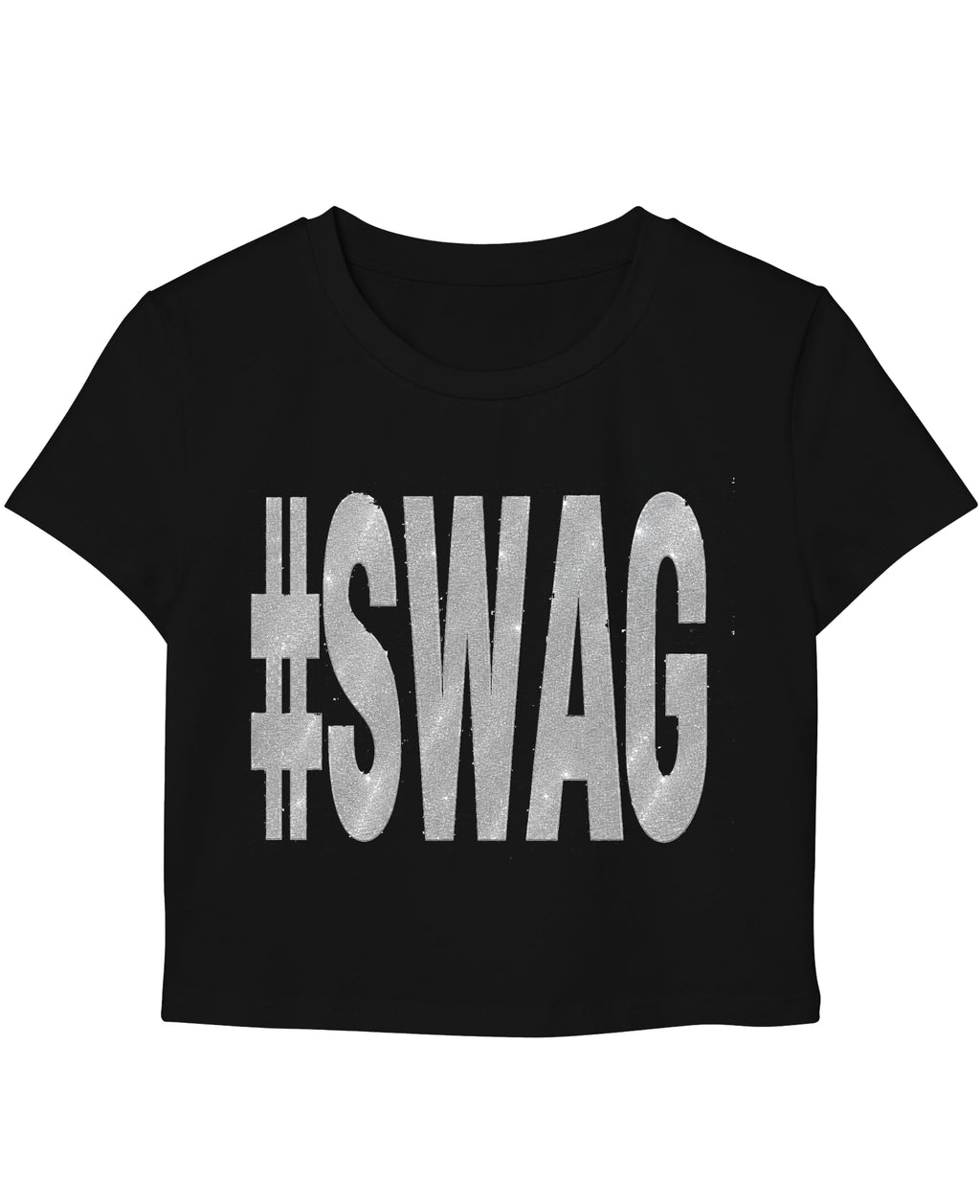 Black Baby Tee Front Design