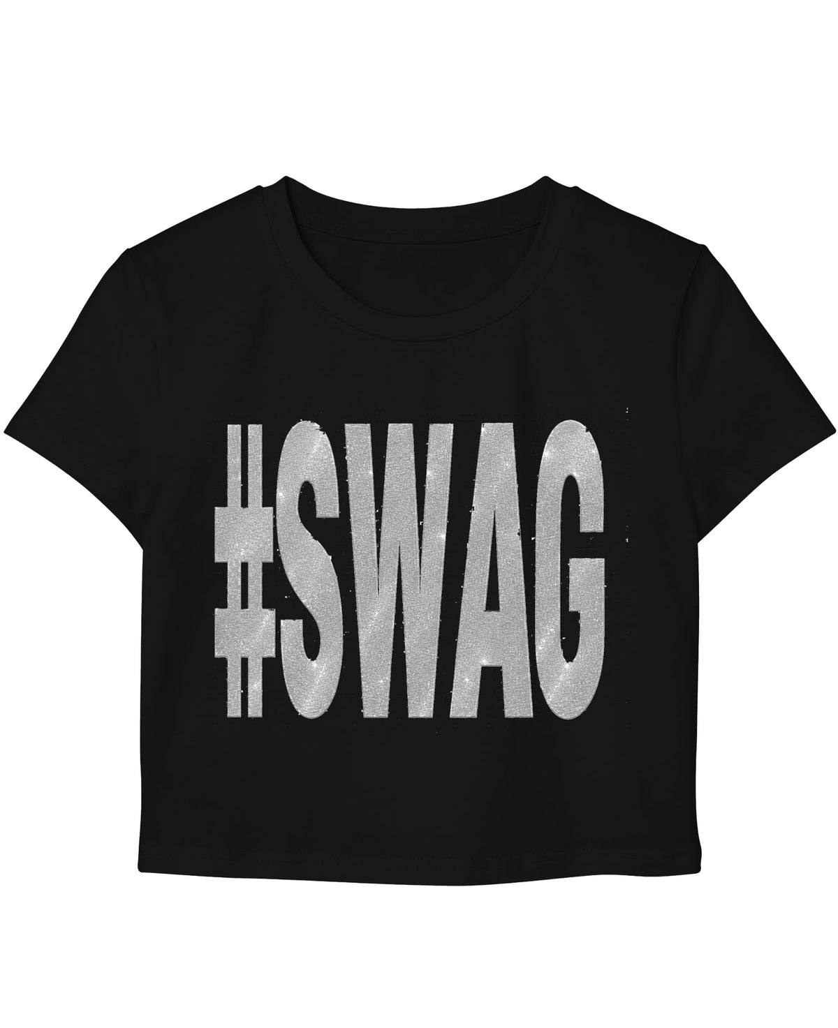 Black Baby Tee Front Design