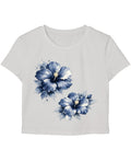 White Baby Tee Front Design